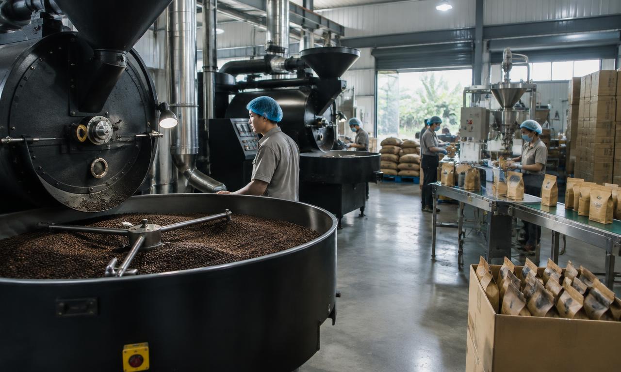 Arabica & Roasted Coffee production in Vietnam