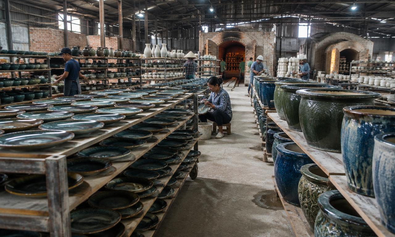 Ceramics & Stoneware production in Vietnam