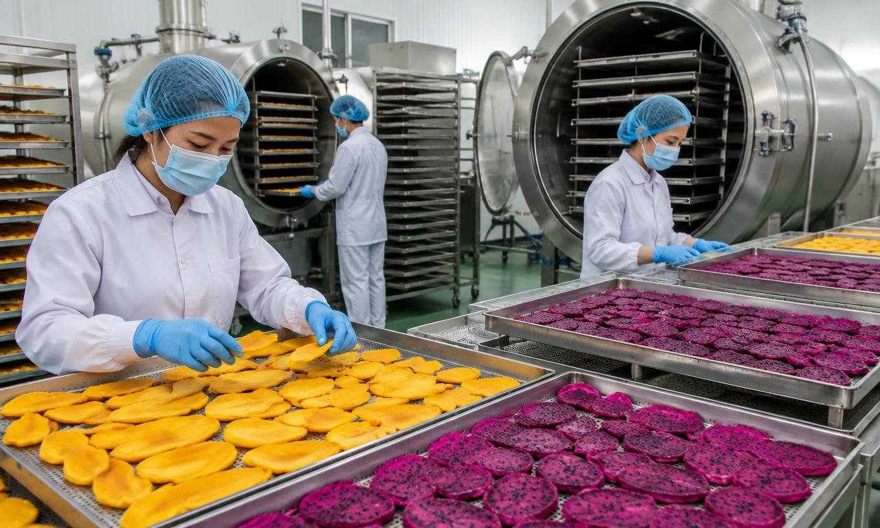 Dried & Fresh Fruit production in Vietnam