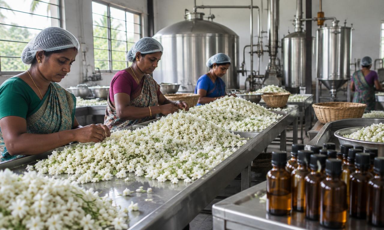 Jasmine Oil from India (Absolute & Attar)