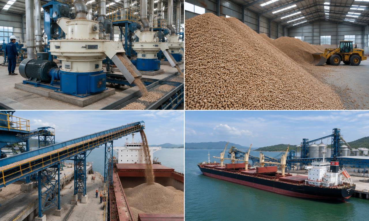 Wood Pellets production in Vietnam
