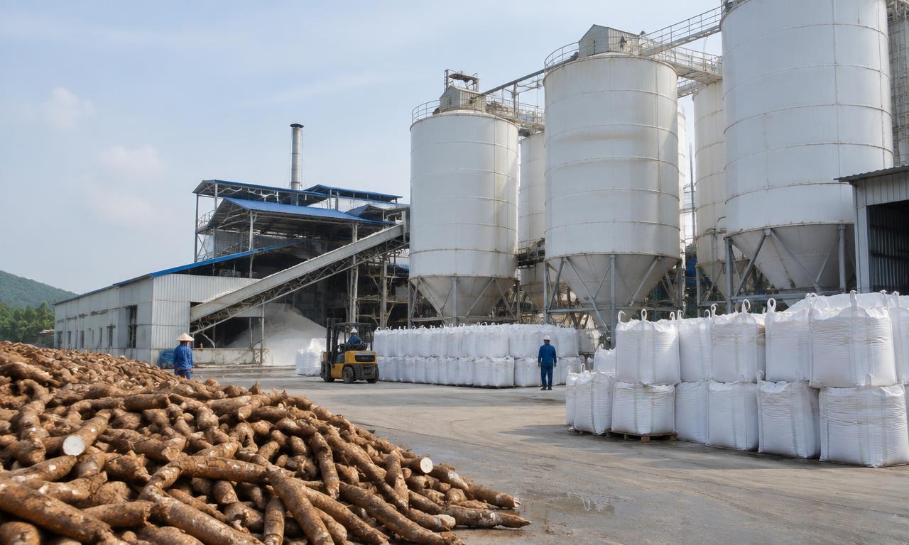 Cassava / Tapioca Starch production in Vietnam